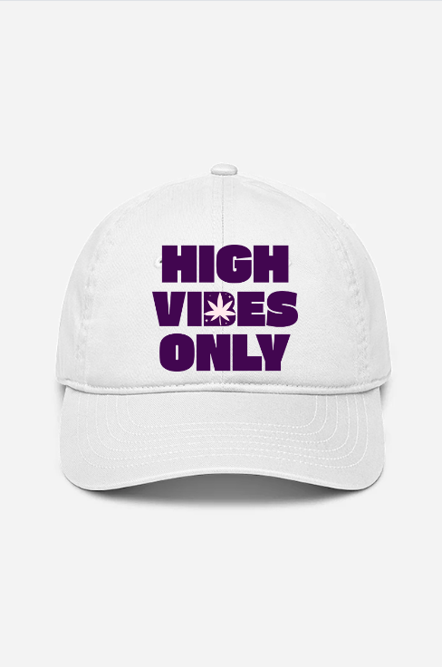 high vibes only hat