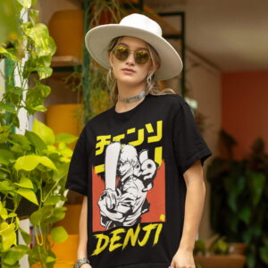 DENJI CHAINSAW MAN ANIME OVERSIZED T-SHIRT