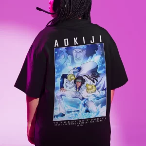 Aokiji One Piece Anime Series Oversized T-Shirt