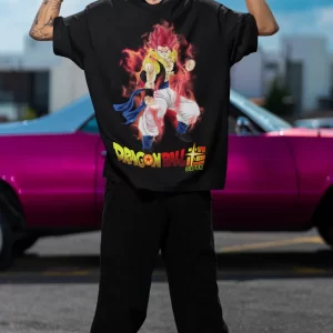 Dragon Ball Z Anime Series Legendary Oversized T Shirt Collection 27