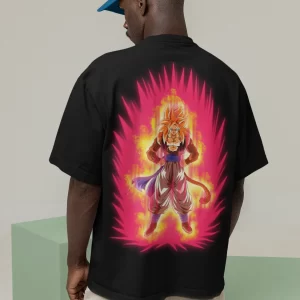 Dragon Ball Z Anime Series Legendary Oversized T Shirt Collection 3