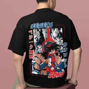 Dragon Ball Z Anime Series Legendary Oversized T Shirt Collection 5