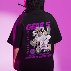 Gear 5 One Piece Anime Series Oversized T-Shirt
