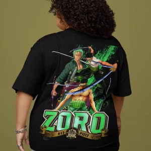 ZORO One Piece Anime Series Specials Edition Oversized T-Shirt