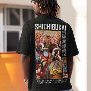 Shichibukai One Piece Anime Series Oversized T-Shirt