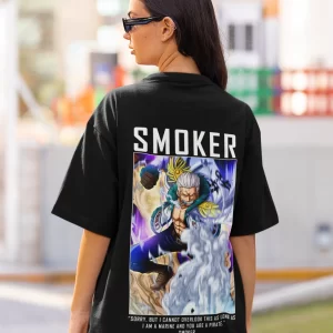 Smoker Character One Piece Anime Series Oversized T-Shirt