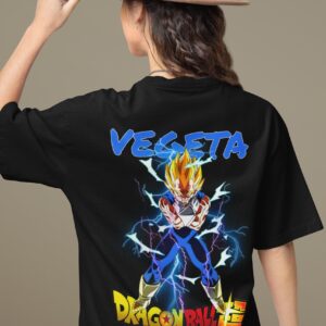 VEGETA DRAGON BALL Z ANIME OVERSIZED T-SHIRT