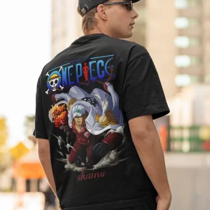 Akainu One Piece Anime Series Oversized T-Shirt