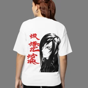 Gaara White Oversized T-Shirt