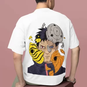 Hinata Hyuga White Oversized T-Shirt