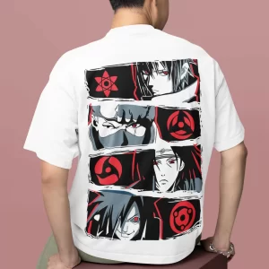 Rock Lee White Oversized T-Shirt