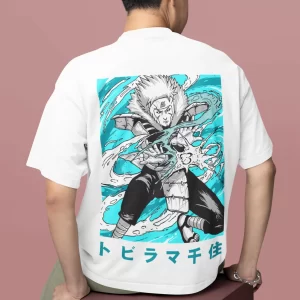 Kakashi Hatake White Oversized T-Shirt