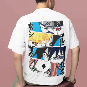 Itachi Uchiha White Oversized T-Shirt