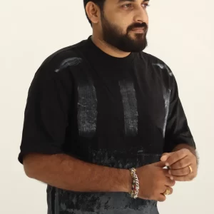 Black Artistic Brush Stroke Design