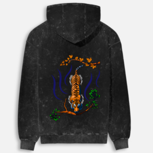 The Jawdrop Prowl Acid Wash Hoodie